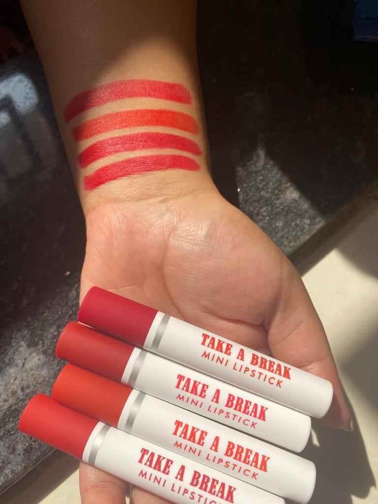 Take a break mini lipstick set of 4 pcs 